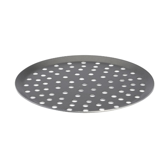 Perforated round tray, 28 cm, aluminum, CHOC - de Buyer