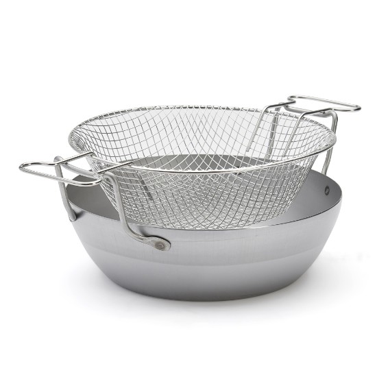 Deep-fry basket, 30 cm, steel - de Buyer