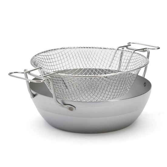 Cepšanas grozs, 30 cm, tērauds - de Buyer