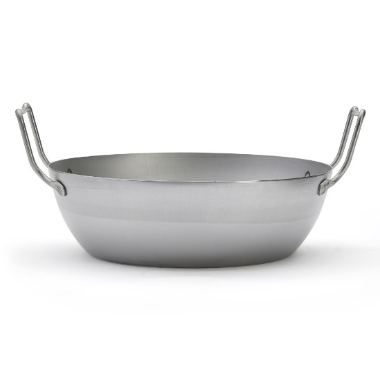 Friterad stekpanna, 28 cm/4L, stål, "La Lyonnaise" - de Buyer