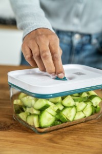 Contenitore sottovuoto per alimenti, in vetro, 900 ml, "FRESH & SAVE" La Mer - Zwilling
