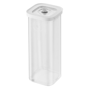 Fyrkantig matförvaringsbehållare, plast, 10,7 × 10,7 × 29,5 cm, 1,7L, "Cube" - Zwilling