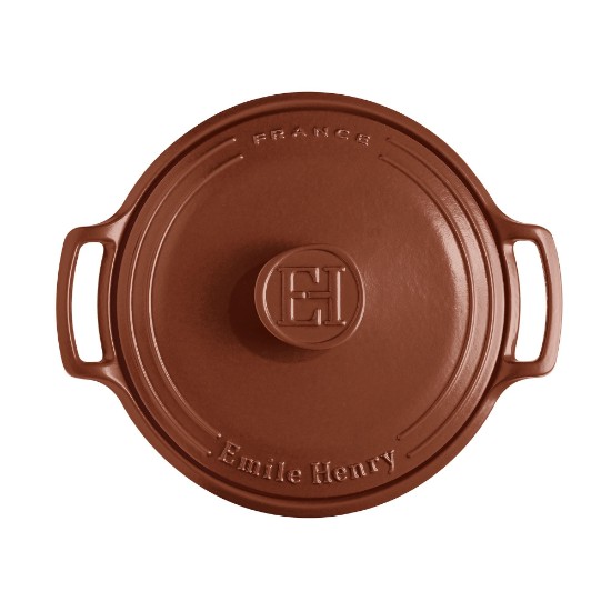 Oala Cocotte ceramica, 31cm/5,5L, "Sublime", Sienna - Emile Henry