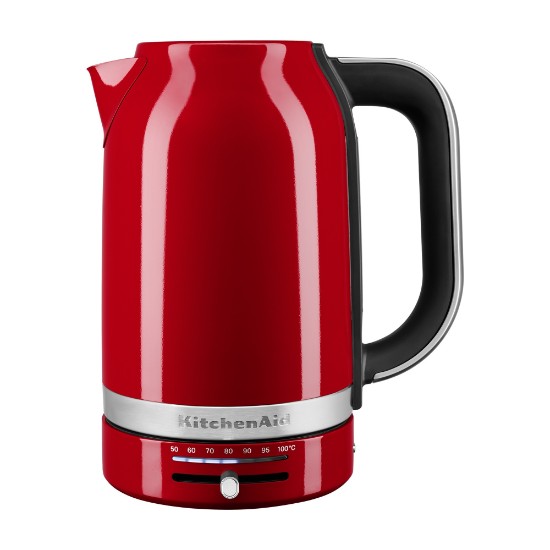 Variable temperature electric kettle, 1.7 L, Empire Red - KitchenAid