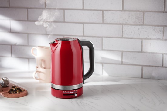 Variable temperature electric kettle, 1.7 L, Empire Red - KitchenAid