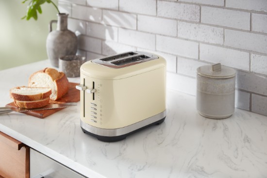 Toaster 2 reži 980 W, Almond Cream - KitchenAid