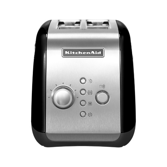 2 yuvalı ekmek kızartma makinesi, 1100W, "Onyx Black" renk - KitchenAid markası