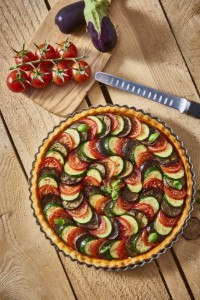 Stampo per crostata forato, con carta da forno inclusa, acciaio inossidabile, 28 cm - de Buyer
