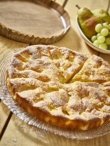 Stampo per crostata forato, con carta da forno inclusa, acciaio inossidabile, 28 cm - de Buyer