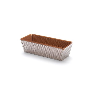 Geperforeerde deegvorm, roestvrij staal, 26 x 10,3 cm - de Buyer