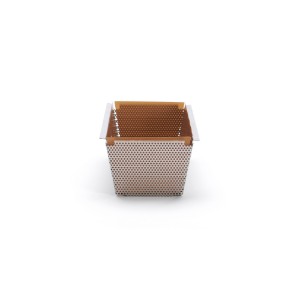 Geperforeerde deegvorm, roestvrij staal, 26 x 10,3 cm - de Buyer