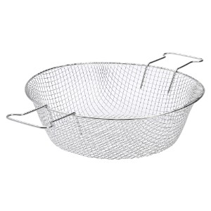 Deep-fry basket, 34 cm, stainless steel - de Buyer