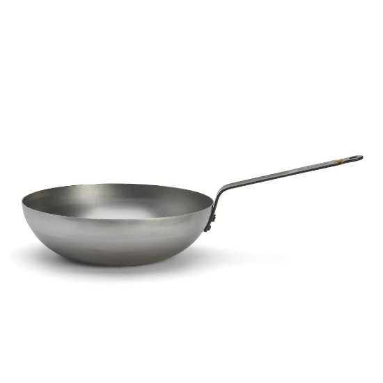 Okrugli wok, čelik, 28 cm, "Mineral B" - de Buyer