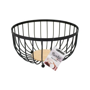 Fruit basket, metal, 25 cm - Confortime