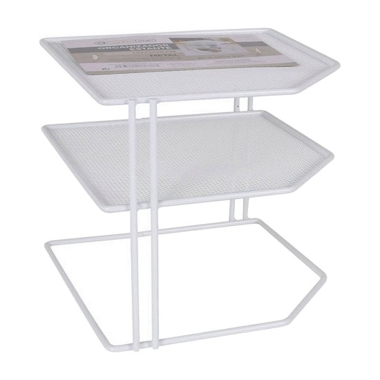 Cupboard organizer, metal, 23 × 23 × 21.5 cm - Confortime