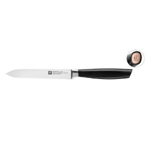 Universal knife, serrated blade, 13cm, 'All Star', Rose Gold - Zwilling