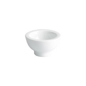 Bowl with leg, porcelain, 7.5 cm / 50 ml, "Ventana" - Viejo Valle