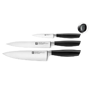 Комплект кухненски ножове, 3 части, 'All Star', черни - Zwilling