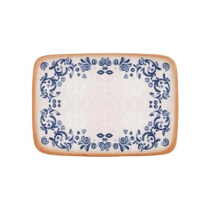 Rectangular platter, porcelain, 23 × 16 cm, "Laudum" - Bonna