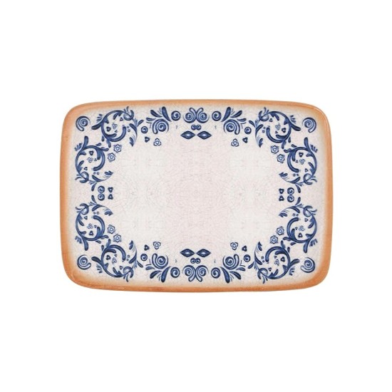Téglalap alakú tál, porcelán, 23 × 16 cm, "Laudum" - Bonna
