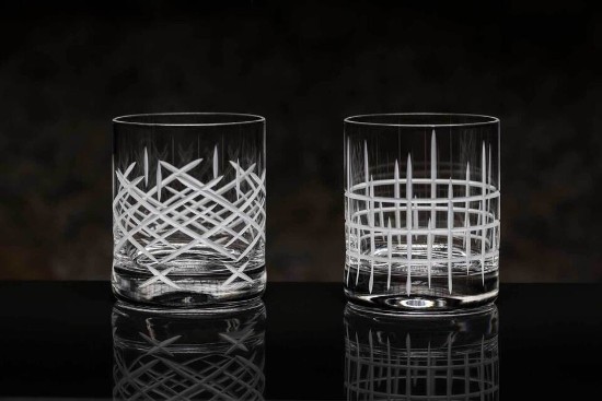 Set van 6 "Manhattan" whiskyglazen, gemaakt van glas, 320 ml - Stölzle