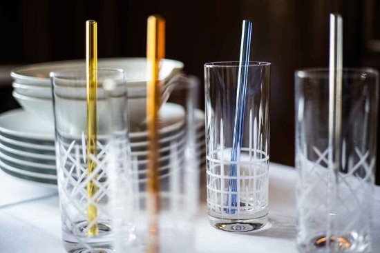 Set of 6 "Manhattan" long drink glasses, made of glass, 405 ml - Stölzle