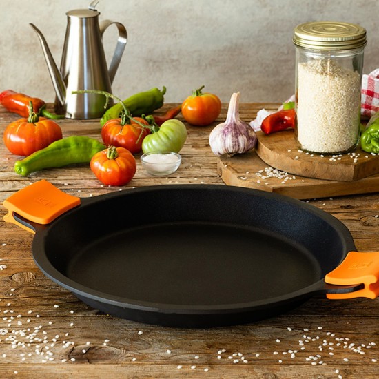 Paella pan, aluminium, 32 cm, "Efficient" - BRA