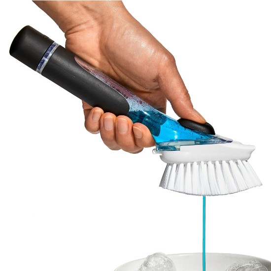 Brosse à vaisselle avec distributeur de savon, 23,6 cm - OXO