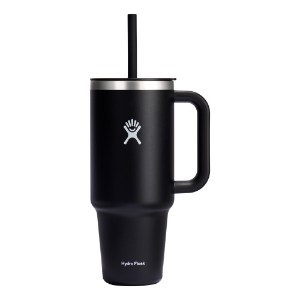 Toplinski izolirana čaša, nehrđajući čelik, 1.18L, 'All Around Travel', Black - Hydro Flask