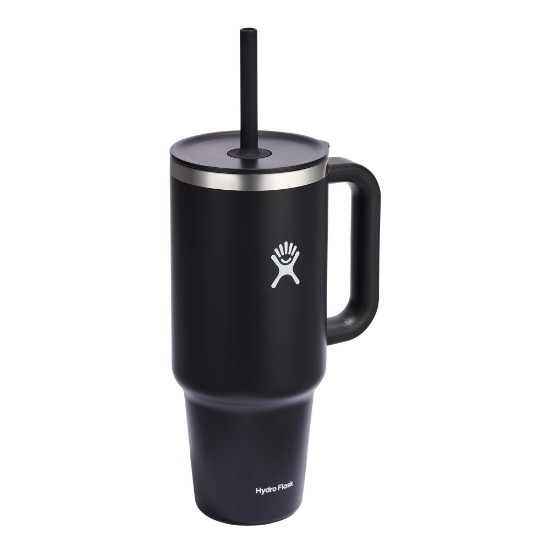 Термоизолирана чаша, неръждаема стомана, 1,18 л, „All Around Travel“, Black - Hydro Flask