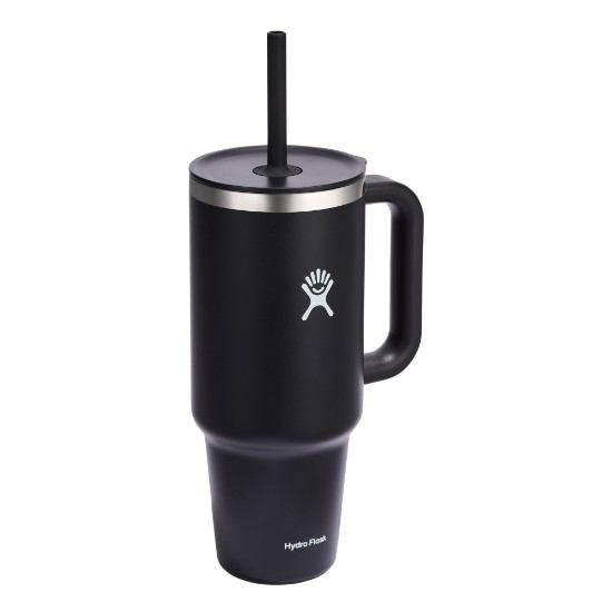 Thermisch geïsoleerde beker, roestvrij staal, 1,18L, 'All Around Travel', Black - Hydro Flask