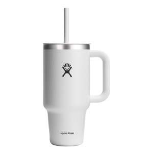 Thermisch geïsoleerde beker, roestvrij staal, 950ml, 'All Around Travel', White - Hydro Flask