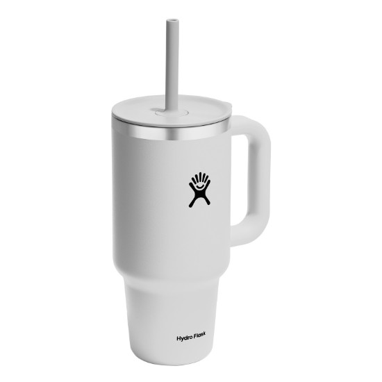 Gobelet isotherme, acier inoxydable, 950ml, 'All Around Travel', White - Hydro Flask