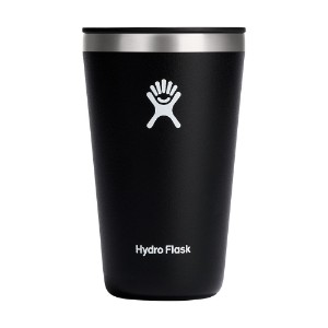 Toplinski izolirana čaša, nehrđajući čelik, 470 ml, 'All Around', Black - Hydro Flask