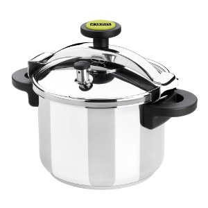 Panela de pressão, aço inox, 24cm/12L, "Classica" - Monix