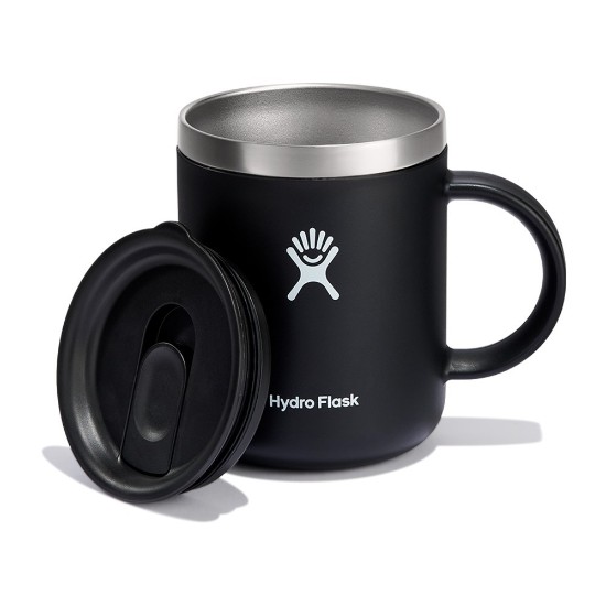Thermally insulated mug, stainless steel, 355 ml, Black - Hydro Flask
