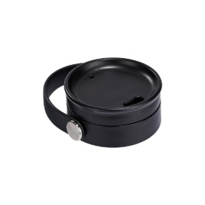 Termoizolacijski poklopac boce, plastični, "Wide Sip", Black - Hydro Flask