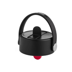 Čep za termoizolacijsku bocu, plastični, "Wide Straw", Black - Hydro Flask