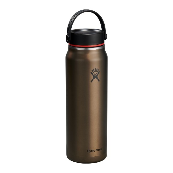 Thermal-insulating bottle, stainless steel, 950ml, "Trail", Obsidian - Hydro Flask