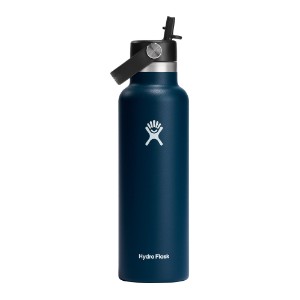 Thermal-insulating bottle, stainless steel, 620ml, "Standard Straw", Indigo - Hydro Flask