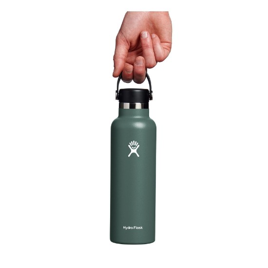 Lämpöä eristävä pullo, ruostumaton teräs, 620ml, "Standard", Fir - Hydro Flask