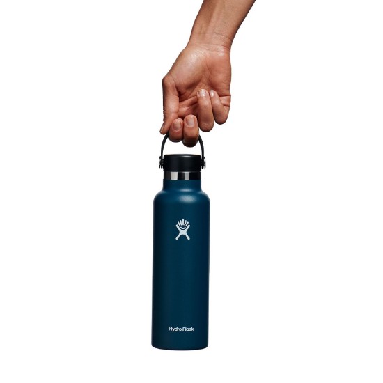 Termisk isolerende flaske, rustfrit stål, 620ml, "Standard", Indigo - Hydro Flask