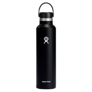 Thermal-insulating bottle, stainless steel, 710ml, "Standard", Black - Hydro Flask