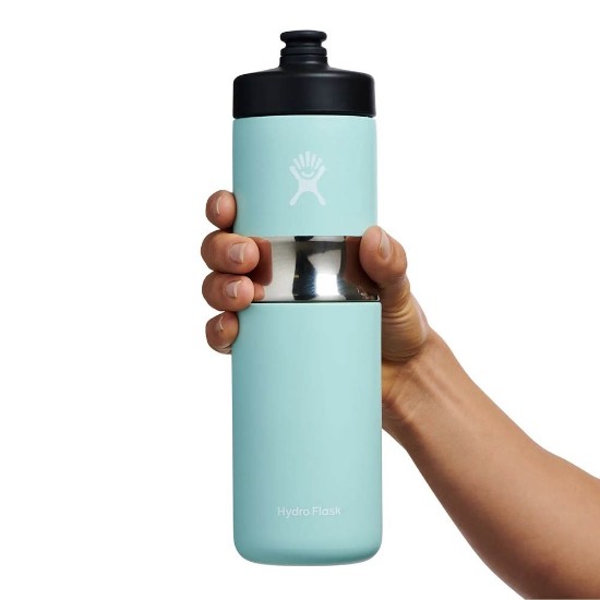 Športová termoizolačná fľaša, nehrdzavejúca oceľ, 590 ml, "Wide Mouth", Dew - Hydro Flask