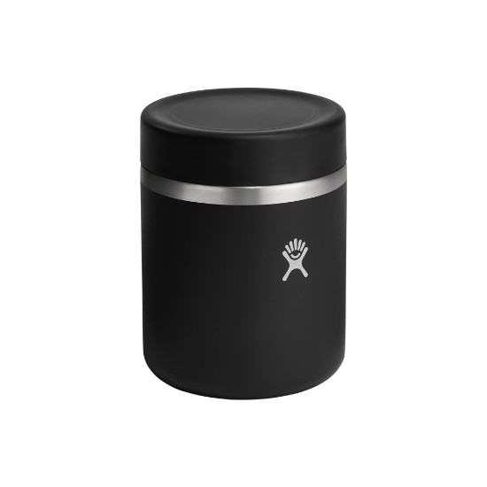 Thermal-insulating food jar, stainless steel, 828ml, Black - Hydro Flask