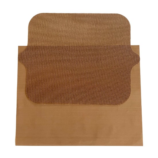Set of 2 rectangular protective sheets for AirFryer oven, fibreglass - NoStik