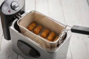 Set mit 2 Antihaftschutzvorrichtungen für den Korb der Fritteuse "Deep Fryer", Fiberglas, 25 x 34 cm - NoStik