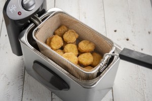 Set mit 2 Antihaftschutzvorrichtungen für den Korb der Fritteuse "Deep Fryer", Fiberglas, 25 x 34 cm - NoStik
