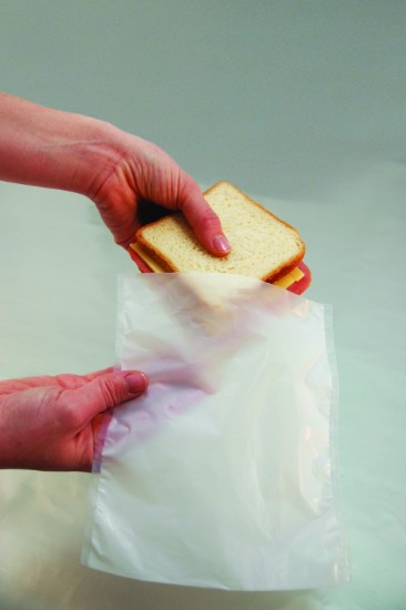 Set med 4 återanvändbara påsar för rostat bröd och panini, teflon - NoStik