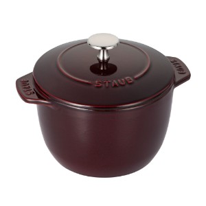 Cocotte rice cooking pot, cast iron, 20cm/3L, Grenadine - Staub